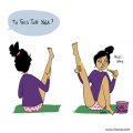 yoga au poil
