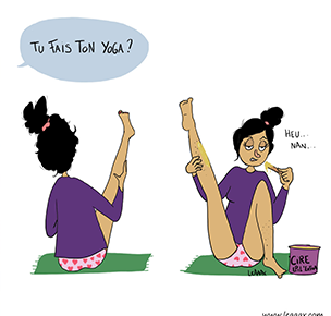 Yoga, au poil