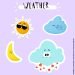 Stickers weather
