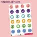Stickers pour mood tracker