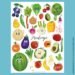 Affiche A3 fruits et légumes de printemps saisonnalité